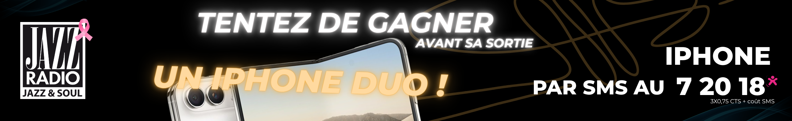 Jazz Radio vous fait gagner un iPhone Duo avant sa sortie !