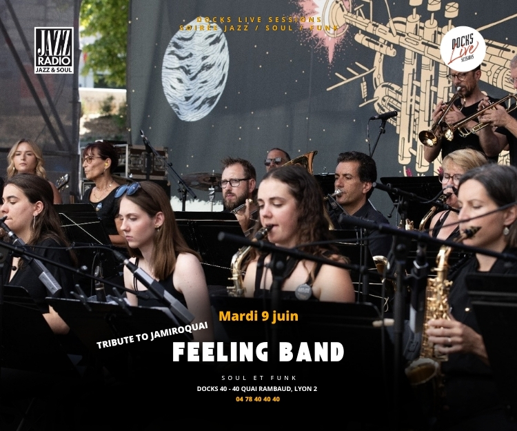 Feeling Band en showcase au Docks 40