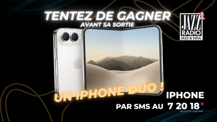 Jazz Radio vous fait gagner un iPhone Duo avant sa sortie ! Jazz Radio vous fait gagner un iPhone Duo avant sa sortie !