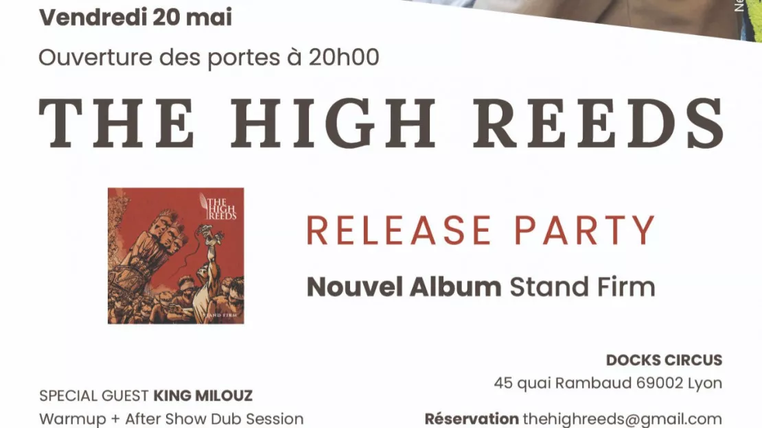 Release Party The High Reeds au Docks Circus (Lyon)