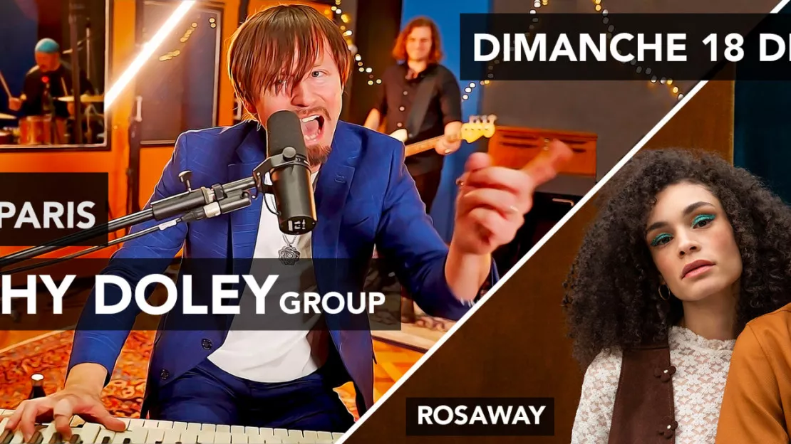 LACHY DOLEY GROUP (Australie, Blues/Soul/Funk) + ROSAWAY au New Morning