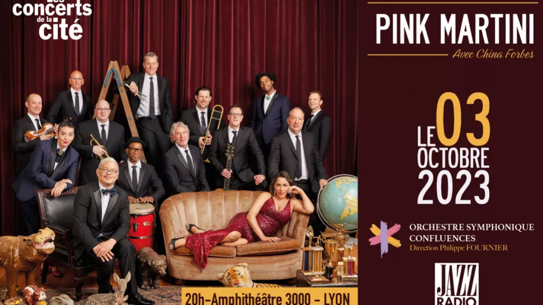 Pink Martini & China Forbes en concert !