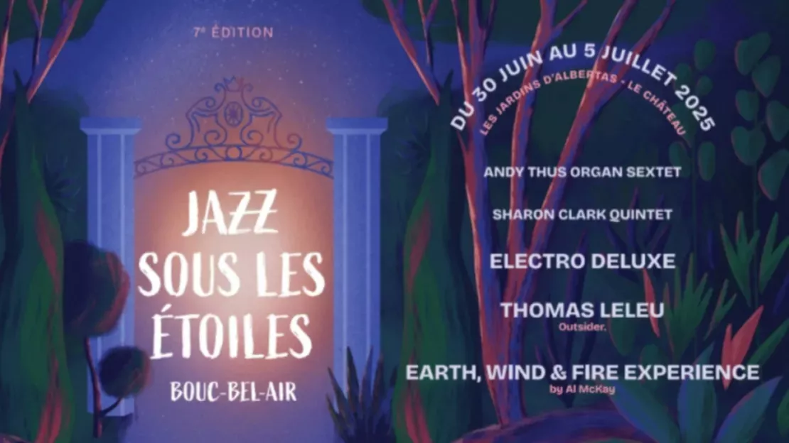 Venez écouter du jazz sous le ciel étoilé de la 7ème édition "Jazz sous les étoiles" !