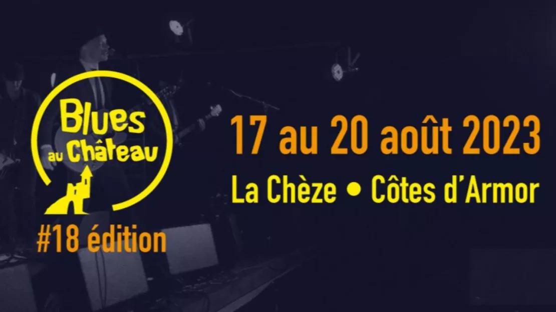 Blues Au Château en août 2023 : le programme 2023 a été dévoilé !