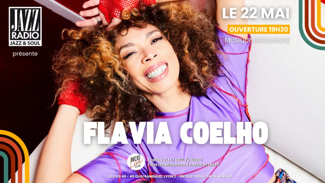Flavia Coelho en showcase avec Jazz Radio !