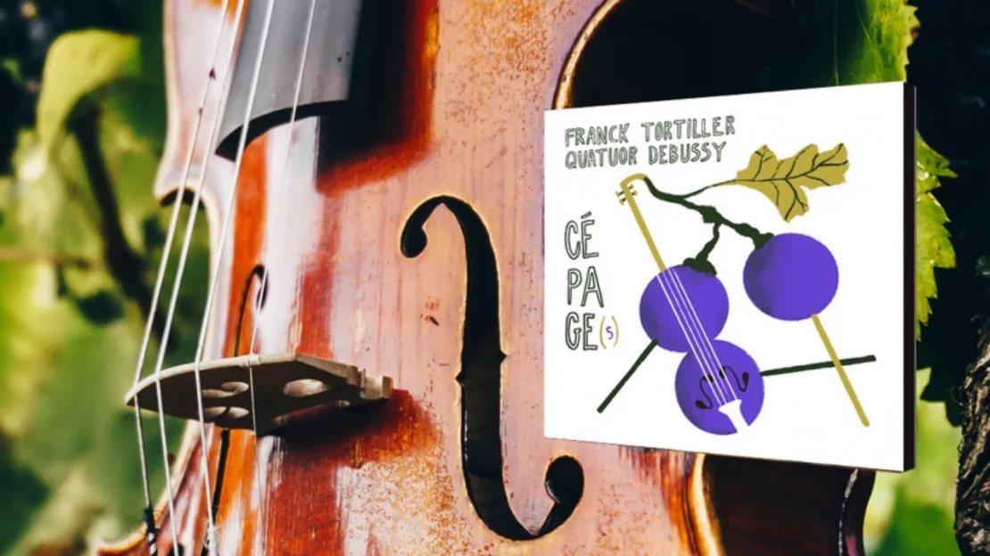 Franck Tortiller et le Quatuor Debussy mélangent le vin au jazz !