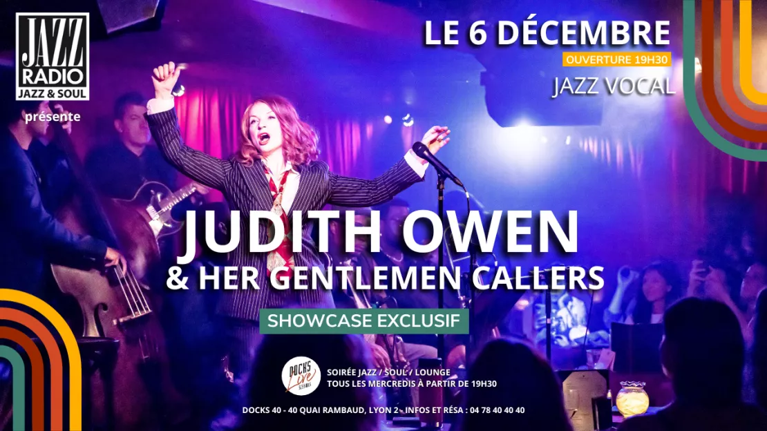 Judith Owen en showcase avec Jazz Radio !