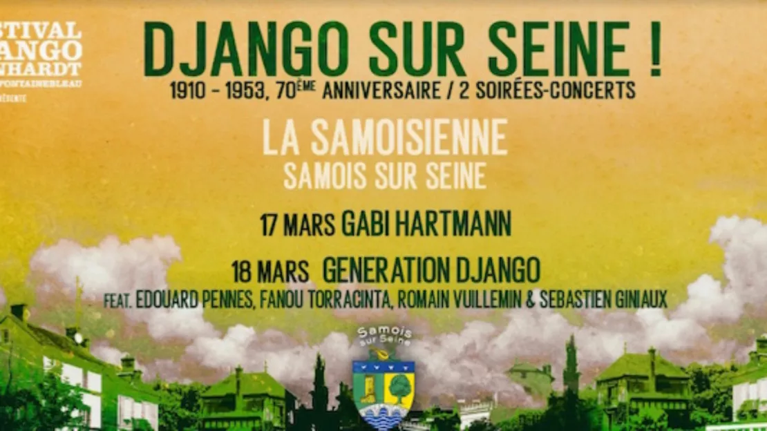 Le Festival Django Reinhardt propose deux soirées speciales : Django sur Seine