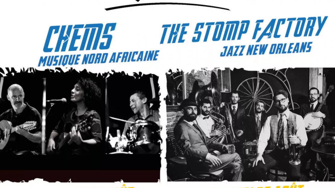 Les soirées Roche : The Stomp Factory et Chems en concert !
