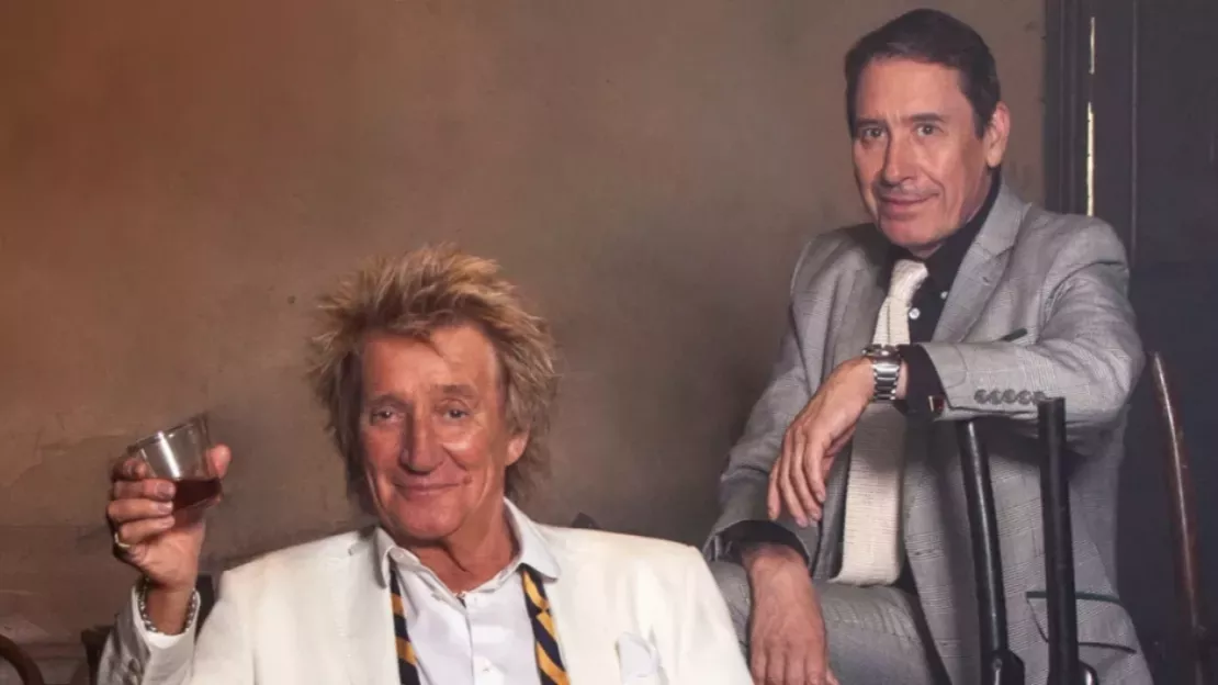 Rod Stewart & Jools Holland pourraient être numéros un avec leur album swing