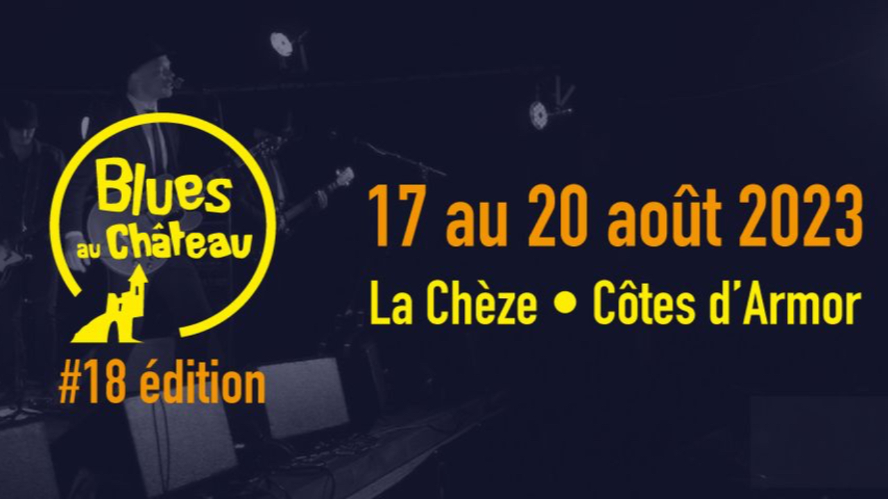 Blues Au Château en août 2023 : le programme 2023 a été dévoilé !