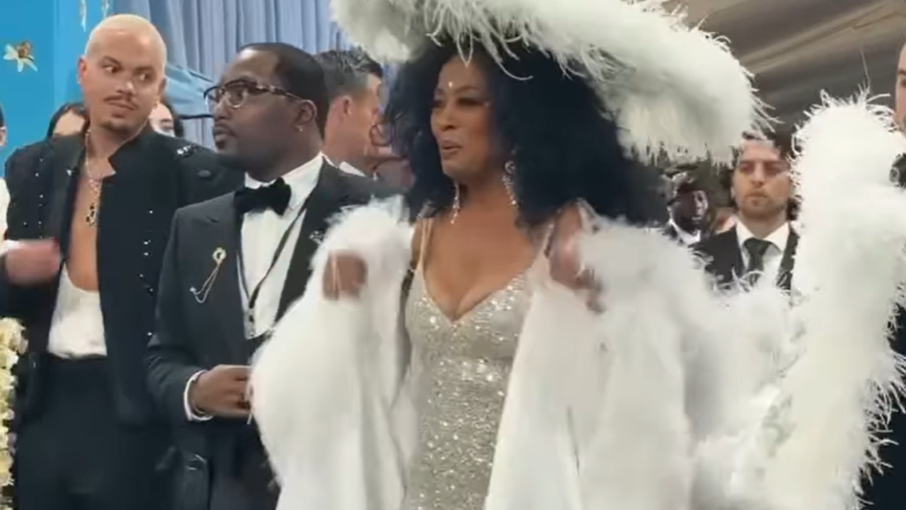Diana Ross : à 81 ans, elle illumine le Met Gala 2025 avec une tenue puissante !