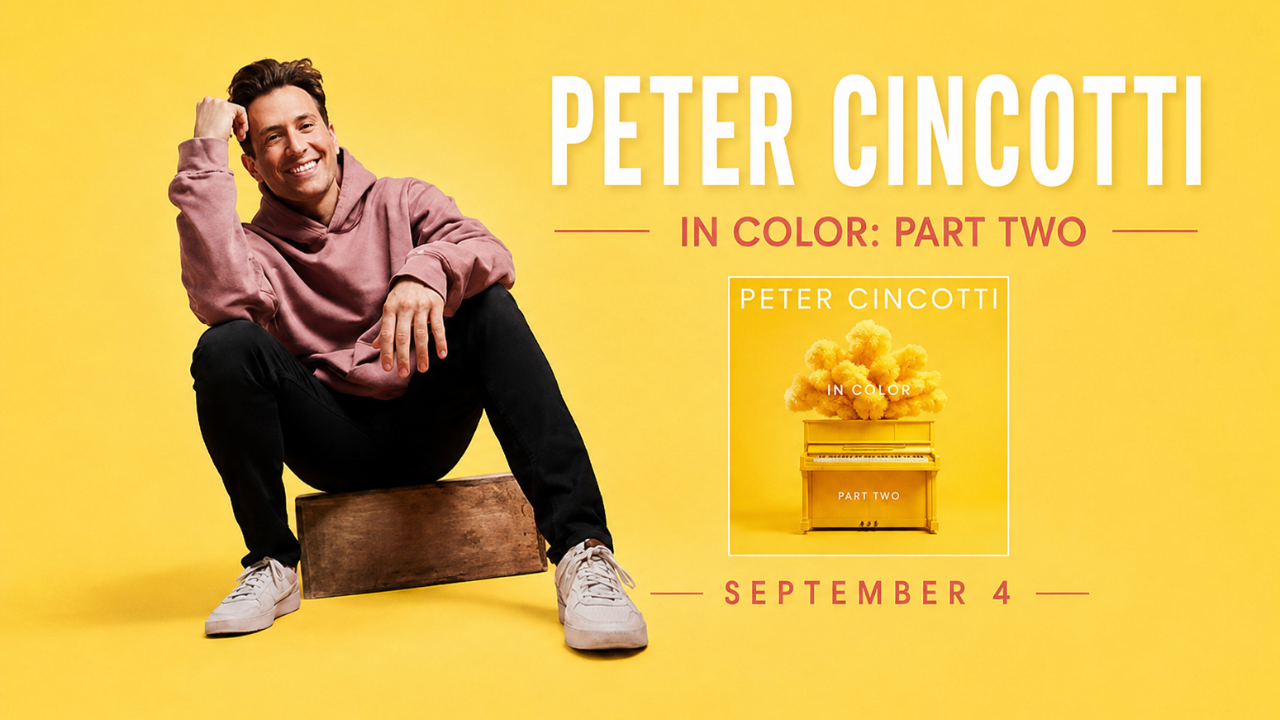 Peter Cincotti nous livre son nouvel EP "In Color: Part Two"