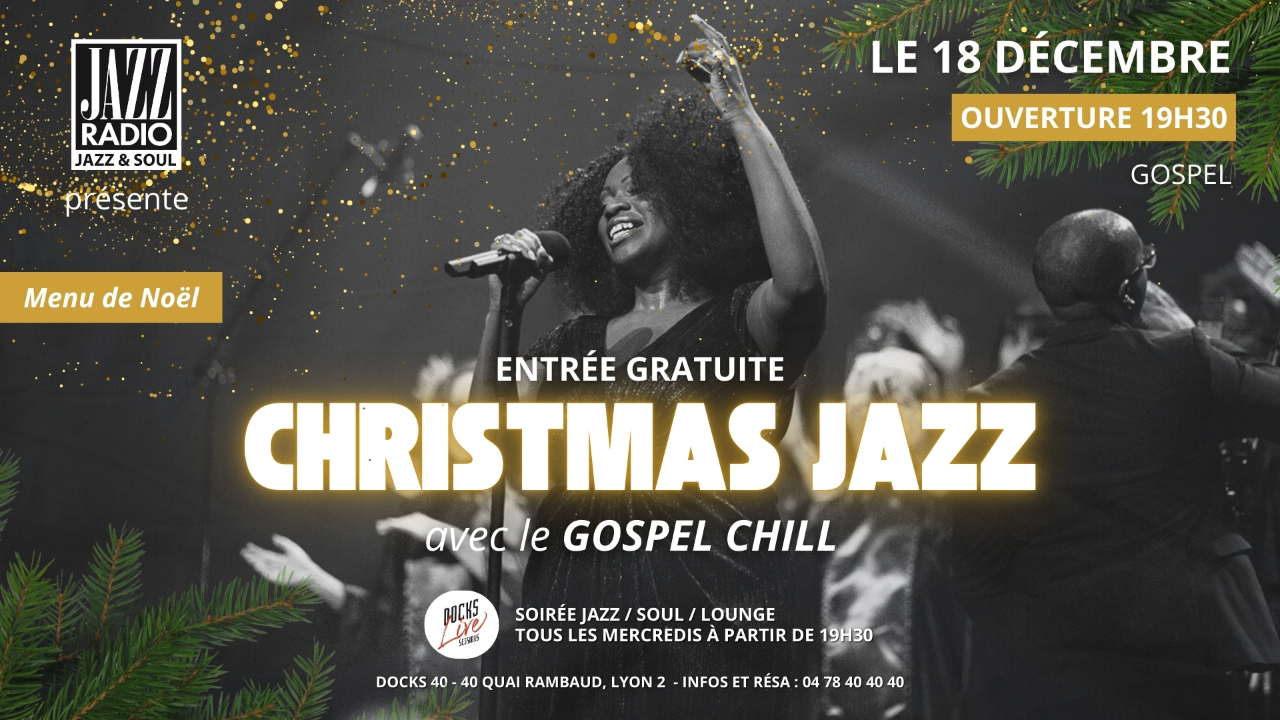 [SHOWCASE JAZZ RADIO] Venez fêter Noël avec Kristaa Williams et Gospel Chill !
