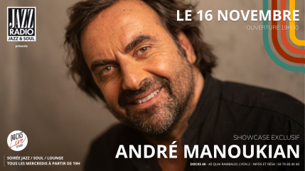 André Manoukian en showcase au Docks 40 André Manoukian en showcase au Docks 40