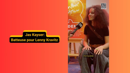 Jas Kayser : la batteuse prodige qui groove aux côtés de Lenny Kravitz
