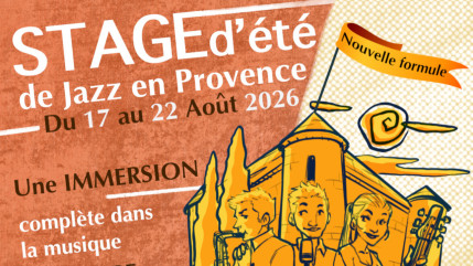 Jazz en Provence : les inscriptions sont ouvertes pour le stage d'&eacute;t&eacute; 2026