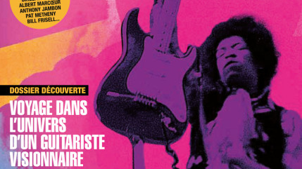 Jimi Hendrix fait la une du Jazz Magazine de mars 2026