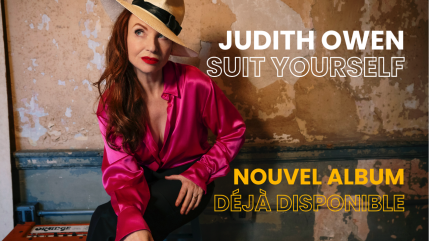 Judith Owen d&eacute;voile Suit Yourself, un nouvel album flamboyant