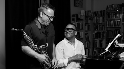 Pierrick Pédron et Gonzalo Rubalcaba ont unit leurs talent pour un projet commun Pierrick Pédron et Gonzalo Rubalcaba ont unit leurs talent pour un projet commun