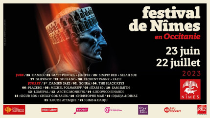 Sarah Lenka au Festival de Nîmes le 14 juillet 2023 !