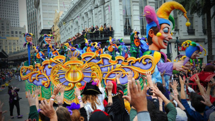 Un Mardi Gras à la Nouvelle-Orléans