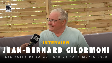 Jean-Bernard Gilormoni, directeur du festival Les Nuits de la guitare de Patrimonio Jean-Bernard Gilormoni, directeur du festival Les Nuits de la guitare de Patrimonio